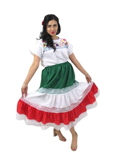 Leos Imports Mexican Skirt 3 Colors4