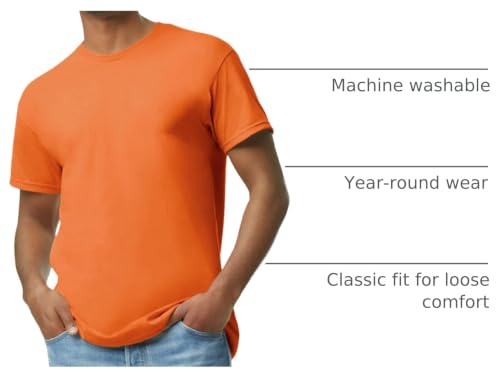 Image of Gildan Adult Heavy Cotton T-Shirt, Style G5000