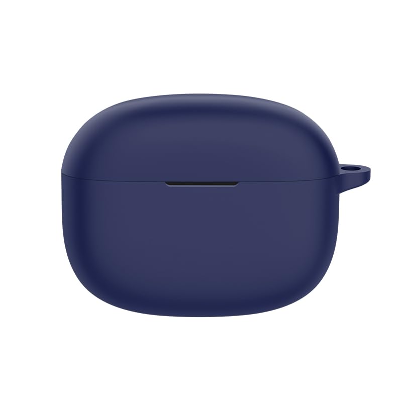 Image of New Silicone Case Compatible with Boat Nirvana ion Protective Soft Silicone 360 Full Protection Dust-Proof Shockproof Case Cover with Hook (Cover Only) (Blue)