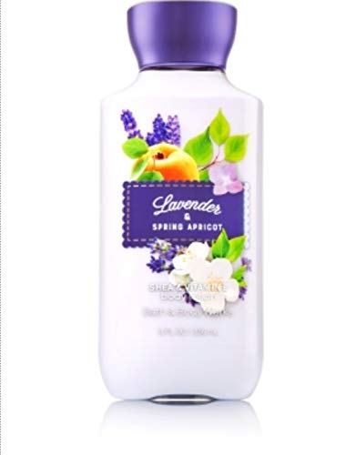 Bath and Body Works Lavender Spring Apricot Foaming Sugar Scrub 8 Ounce Full Size