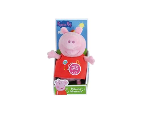 Jemini - Peluche Musicale Di Peppa Pig, 023167, +/- 20 Cm - 3