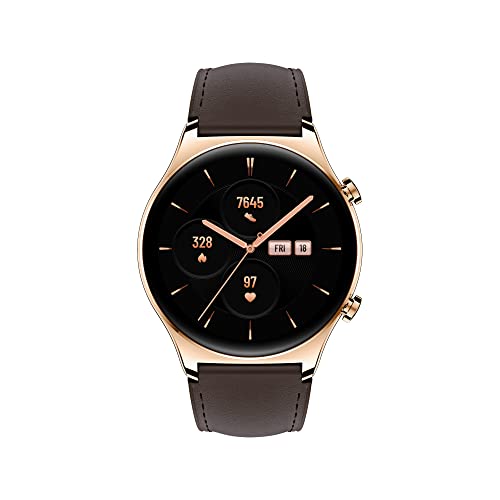 HONOR Watch GS 3 Smart Watch con Pantalla táctil AMOLED de 1,43 Pulgadas, Reloj Ftness con frecuencia cardíaca, Monitor de sueño y oxígeno en Sangre para Android, GPS 104 Diferentes Modos Deportivos
