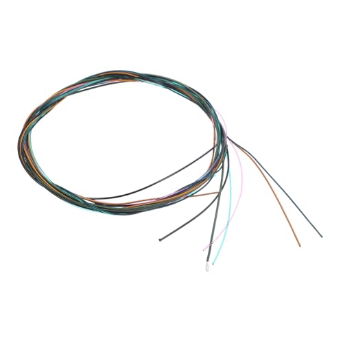 ifundom Electric Guitar Strings Set 6pcs Metal Guitar Replacement Strings Sturdy Practical for Guitarists