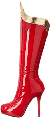 Ellie Shoes Women's 517 Comet Boot, Red/Gold, 6 M US | Image 7