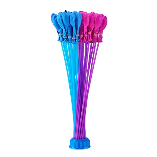 Bunch O Balloons Neon (3 Bunches) by ZURU, 100+ Rapid-Filling Self-Sealing Neon Colored Instant Water Balloons for Outdoor Family, Friends, Children Summer Fun (3 Bunches, 100 Balloons)
