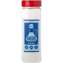 Gourmet White Distilled Vinegar Powder 13oz- Tangy & Sweet Seasoning Blend for Fries, Wings, Popcorn, Meats - Non-GMO, Gluten-Free, Nut-Free - Superior Taste and Salt Free Bakers Club