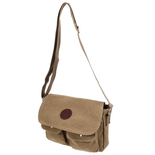 Bolso de hombro para hombre Toyvian en lona resistente estilo vintage