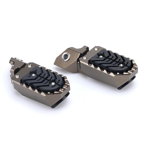 Repose-pieds moto antidérapant évite les glissades sur F850GS Adventure
