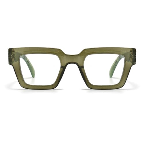 Image of Style Reading Glasses for Women Men, Fashion Square Blue Light Blocking Readers L05