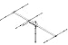 Sirio Antenna Siriosy 50-3 50-54Mhz 6 Meter Tunable 3 Elements Yagi Antenna