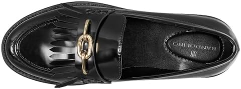 Bandolino Women's Florida Loafer, Black 002, 9 | Image 1