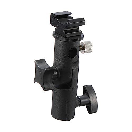 Soporte de flash de metal adaptador paraguas iluminación cámara DSLR