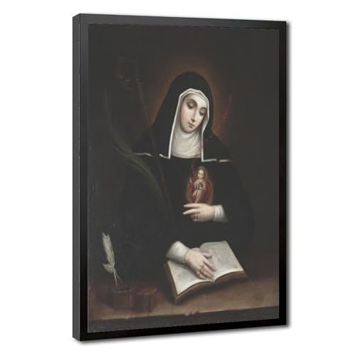 Toile Saint Gertrude WCYB idéale pour créer un coin de sérénité dans votre salon