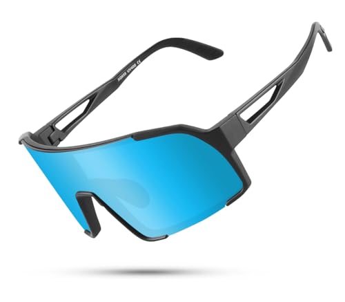 OULAIQI Cycling Sunglasses UV400 Sports Glasses for Running Men Women