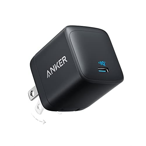 45W USB C Super Fast Charger, 313 Charger, Anker Ace Foldable PPS Fast Charger Supports Super Fast Charging 2.0 for Samsung Galaxy S23 Ultra/S23+/S23, S22/S21/S20/Note 20/Note 10, Cable Not