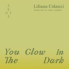 You Glow in the Dark Audiolibro Por Liliana Colanzi arte de portada