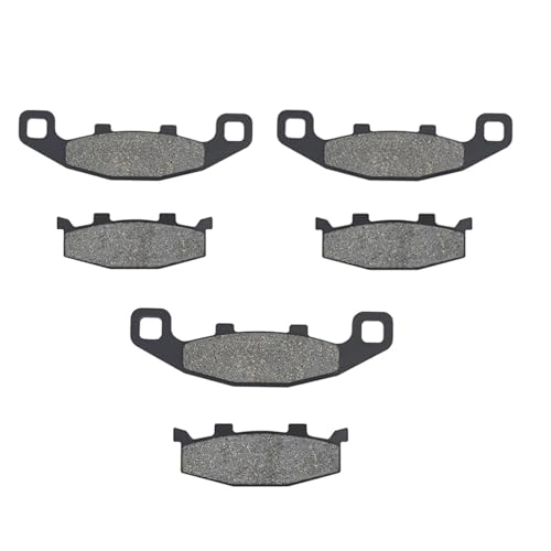 �I�[�g�o�C�̃t�����g & ���A�u���[�L�p�b�h�X�g���[�g�o�C�N GPX 250 RII EX G KR-1 KR B2 ZXR ZX A1/A2 B1 ZX-4 400 GPX250(3 Pairs)