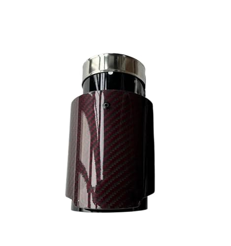 Tuyau d'échappement carbone 73mm pour personnaliser le look de votre voiture