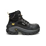 Caterpillar Men's Invader Max Waterproof Composite Toe Ankle Boot, Black, 11