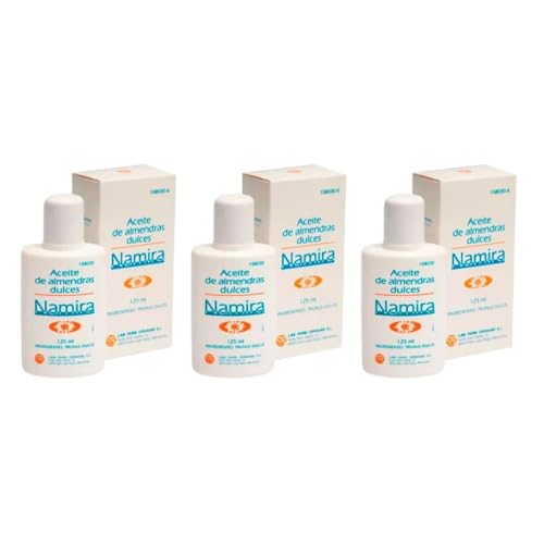 Pack Triple ACEITE DE ALMENDRAS, 125 ml