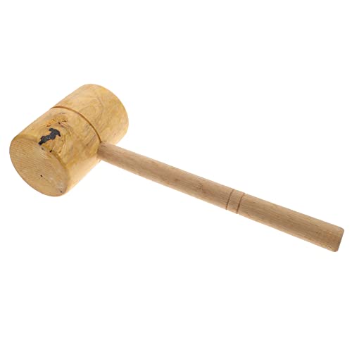 Veemoon Maillet Bois Bois De Professionnel Manche Confortable Antidéformation Pour Travail Du Menuiserie Et Sculpture Outil Solide Pour Usage Artisanal