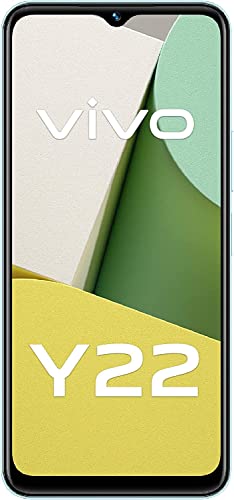 vivo Y22 4G (Metaverse Green, 4GB RAM, 64GB) 50MP Rear Camera | 5000 mAh Battery | 18W Charging | Snapdragon 680 Processor | 12 Months Warranty + Backpack