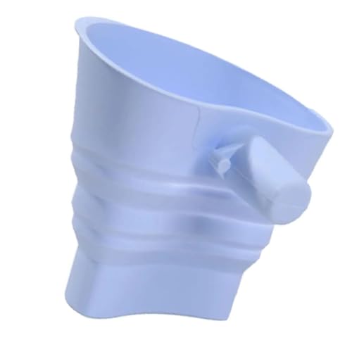 Itkcozcg Imbuto per farina, setaccio pieghevole, salvaspazio, utensili da forno, anti-fuoriuscita, farine per mixer da cucina