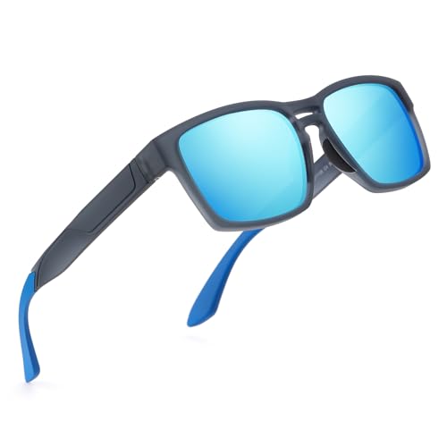 Image of Face Shadow Polarized Fishing Sunglasses for Men Lightweight Sun Glasses TR90 UV Protection for Driving Cycling Golf