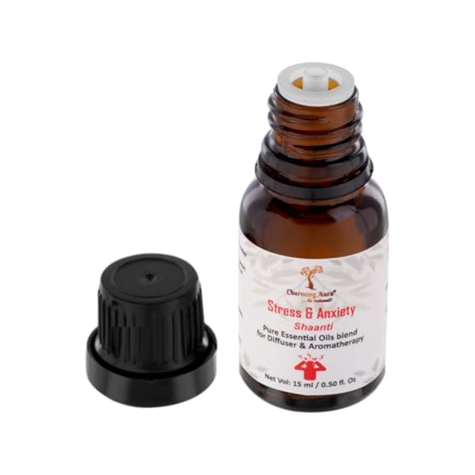 Stress & Anxiety Relief Essential Blend for Diffusers, 100% Pure Oils