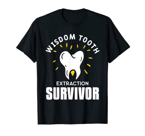 Giudizio Dente Estrazione Sopravvissuto Divertente Dentista Odontoiatria Maglietta