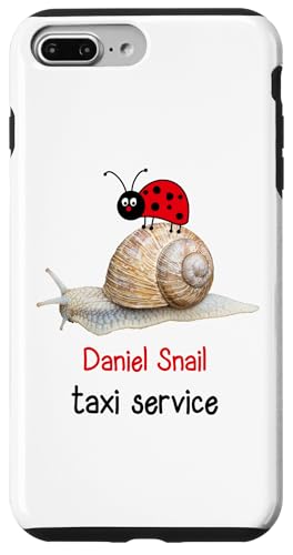 Daniel Snail Service de taxi et coccinelle Coque pour iPhone 7 Plus/8 Plus
