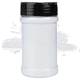 TORC White Fine Glitter 4 oz Glitter Powder for Tumblers Resin Crafts Slime Cosmetic Nail Painting Christmas Festival
