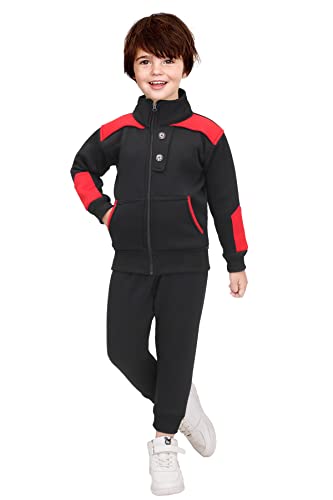 Image of K Fashion Collection Boys Winter Jacket and Pant Set | Full Sleeve (wntr-53-boys- )