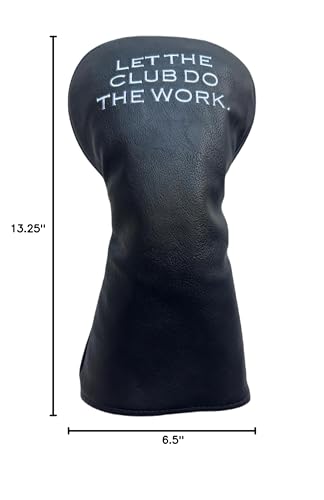 LowBird-Golf-Leather-Driver-Golf-Club-Headcover-Designed-to-Protect-Your-Driver-with-Swing-Thought-Let-The-Club-do-The-Work LowBird Golf Leather Driver Golf Club Headcover Designed to Protect Your Driver with Swing Thought Let The Club do The Work