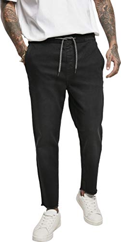 Urban Classics Hose Denim Jogger Jeans Pantalones de Vestir, Black, S para Hombre