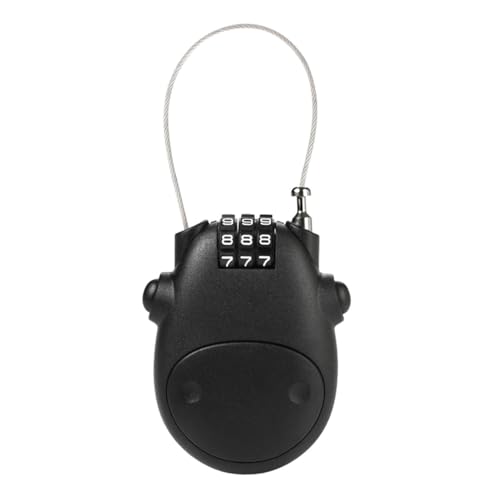 candado para casco, candado de cable retráctil para bicicleta,Mini de viaje | Cable retráctil para bicicleta para al aire libre antirrobo