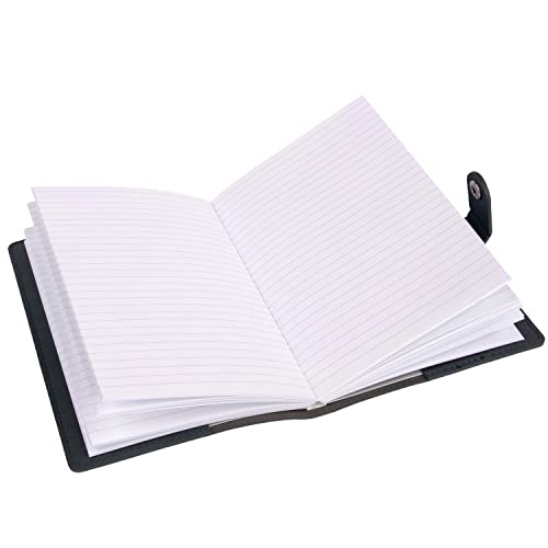 Idena 12247 - Notizbucheinlagen, liniert, 160 Seiten, 100 g/m², mit Leseband, Nachfüll-Innenseiten