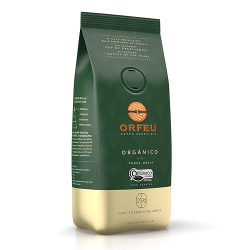 ORFEU Café Em Grãos Orgânico Orfeu 250G