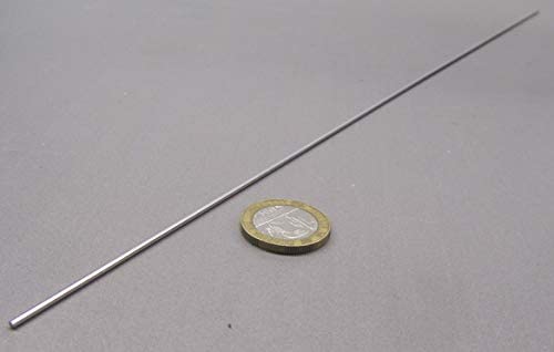 17-4 PH Stainless Steel Hardened Shaft 1.5 mm Diameter x 300 mm Long 1 pc