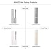 ANAZE Janmuri Cara 8ml – Baby Hair & Flyaway Hair Fixing Mascara – Built-In Applicator – Lightweight, Non-Sticky Essence with Coconut Oil & Royal Jelly