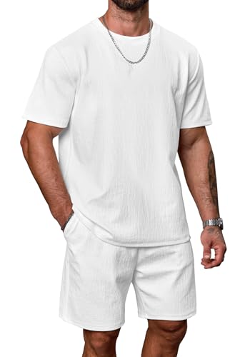 VOGSTART Men's 2026 Chic 2 Piece Set Soft Breathable Shirt