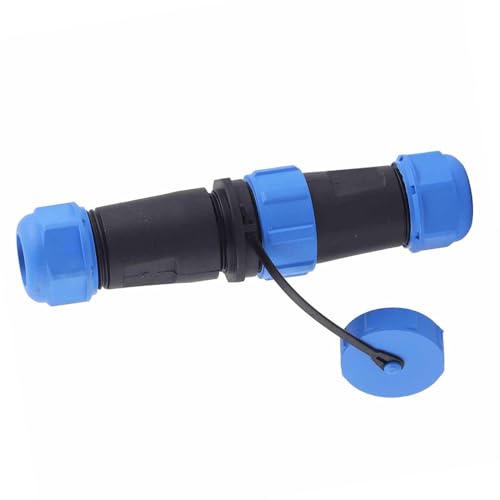 Conector de aviación plástico HUIOP IP68 4 pines miniatura 7
