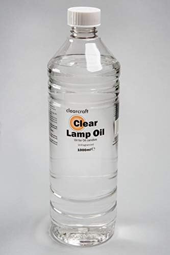 CLEARCRAFT SMOKELESS AND ODOURLESS CLEAR LAMP OIL - 1 LITRE with FREE FUNNEL