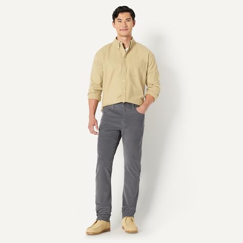 Men's Modern Oversized-Fit Cotton Button-Down Oxford Shirt - image 5