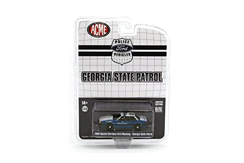ModelToyCars Georgia State Patrol 1989 Ford Mustang SSP miniatura 6