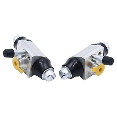 VUIUYOIES 2 Pieces Car Wheel Brake Cylinder Cylinders Accessories Replacement for Polo Cover