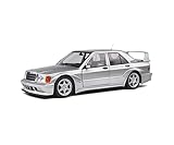  Mercedes-Benz C-Klasse 190E W201 2.5-16V Evolution II Silber 1982-1993 1/18 Solido Modell Auto