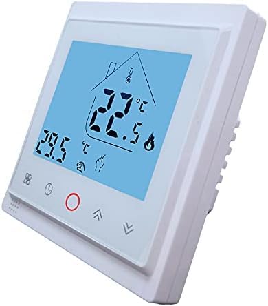 AC603H WLAN Smart Thermostat CALORIQUE - für elektrische Fußbodenheizung, programmierbar, 16A, App-Steuerung, kompatibel mit Alexa & Google Assistant, Tuya
