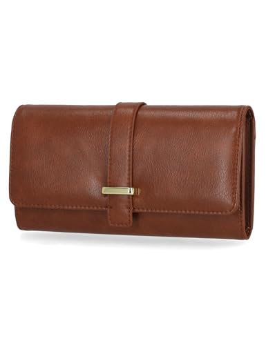 Image of Mundi File Master Womens RFID Blocking Wallet Clutch Organizer With Change Pocket