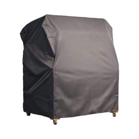 Strandkorb Schutzhülle Winterfest, Premium Abdeckhaube aus Ripstop Gewebe mit TPU Beschichtung, wasserdicht, reißfest, UV-beständig und atmungsaktiv (M 120cm) Cover